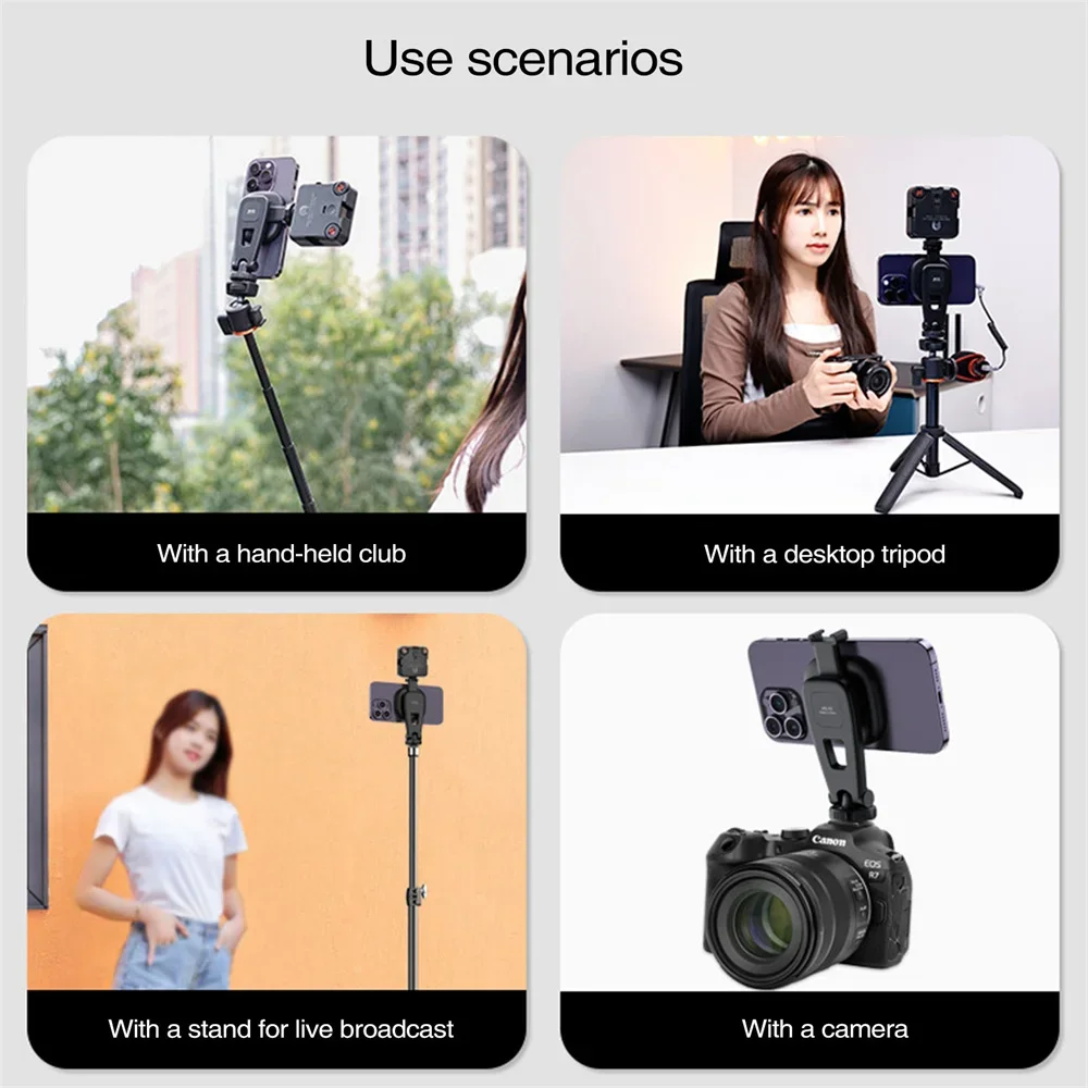 

Pocket-Sized Magsafe Mount - 110G Mg-03 W/ Tool-Free Arca & Cold Shoe for On-Location Creators