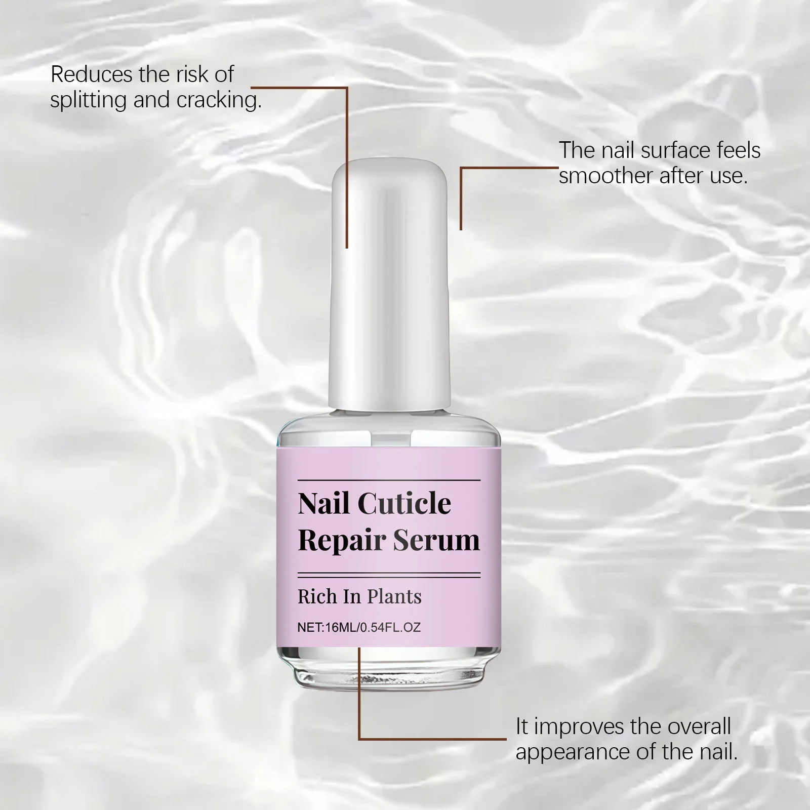 Nail Cuticle Repair Oil Nourishing Strengthening Reduce Cracked Damaged Nail Improve Brittle Nail Smoothing Nail Repairing Serum