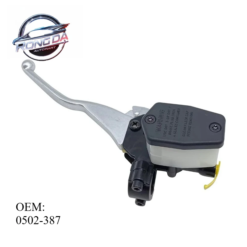 

OEM 0502-387 Left Motorcycle Brake Master Cylinder Reservoir Lever Assembly For Arctic Cat 250 300 400 2X4 4X4 1998-2003