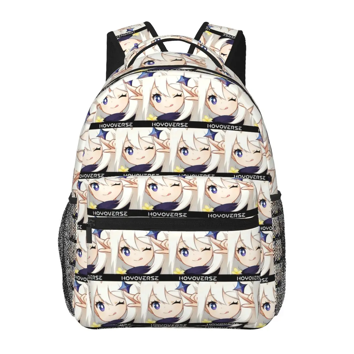 

Genshin Impact Kawaii Games Character Cartoon Student Backpack School Bag Daypack for Boys Girls Fashion Bookbag Shoulder Bags