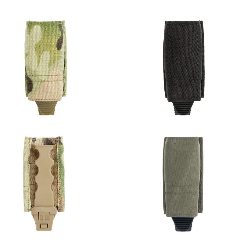 Airsoft 9mm Magazine Pouch Tactical Single Molle System Magazine Mag Bag Multicam Plate Carrier Holder Pocket