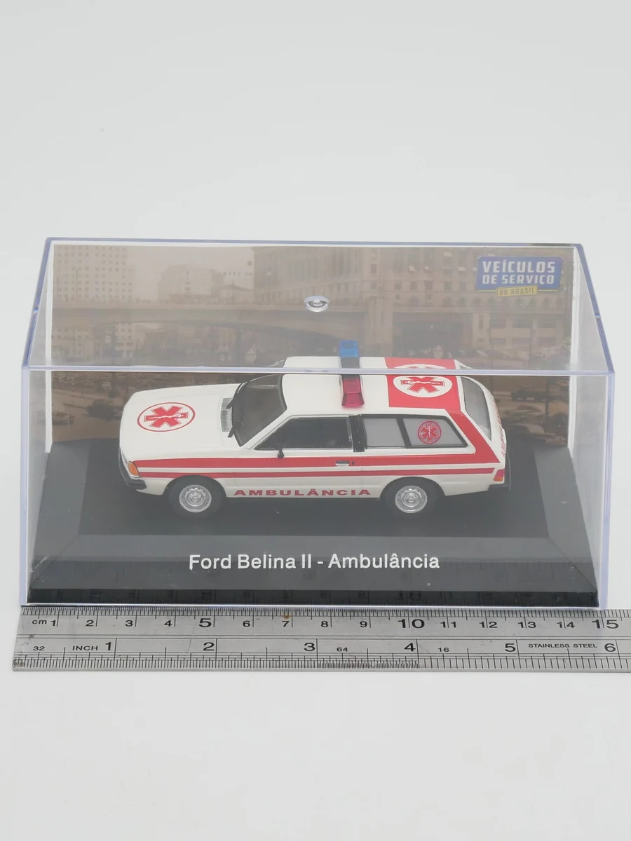 Ixo 1:43 Ford Belina II Ambulance Diecast Car Model Metal Toy Vehicle