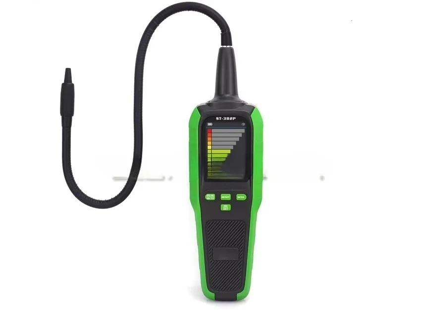 3000mAh ST-382P Car AC Freon Coolant Leak Detector Automotive Refrigerant Tester