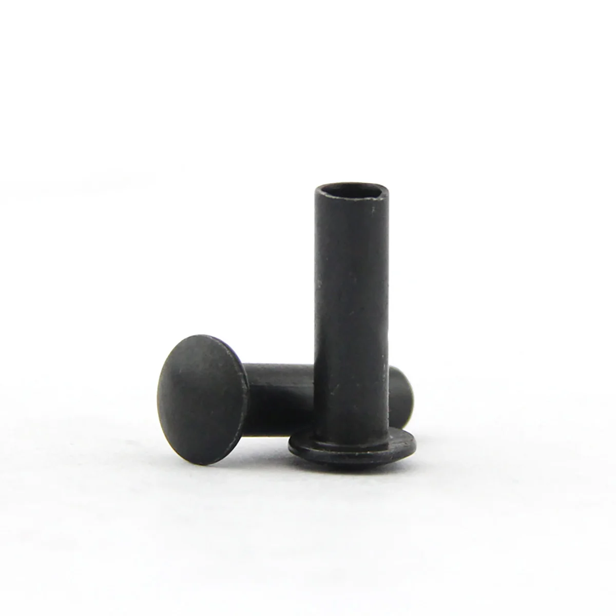 Carbon Steel Black  Round Head Half Hollow Rivet