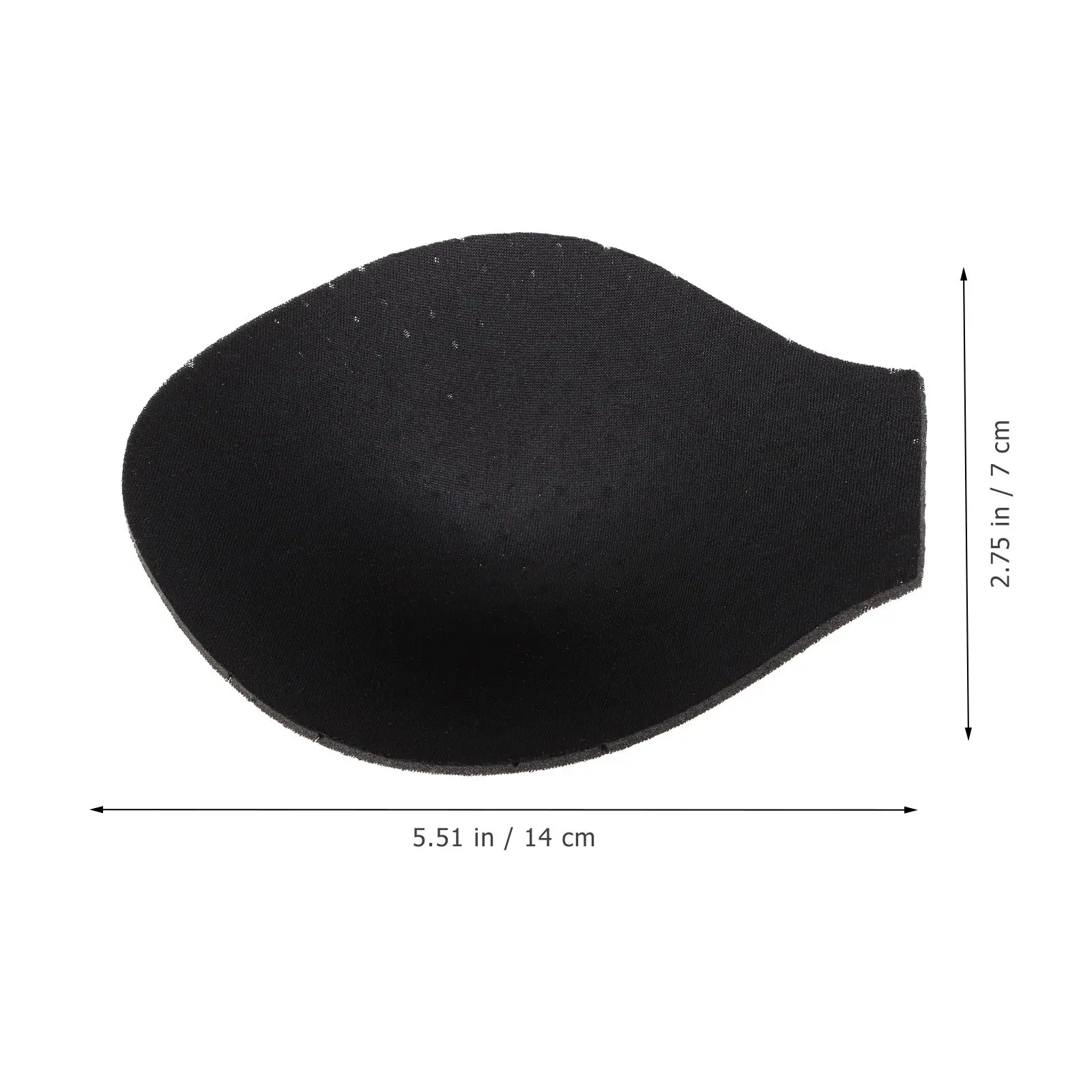 

4 Pcs Men's Panty Liner Sponges Cup Mens Underwear Male Bulge Packing Ftm Cushion Pad Enhancing Polyester (Polyester) Man