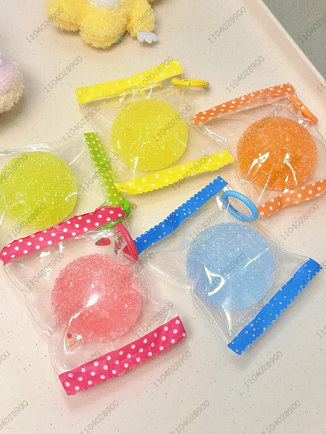 Jelly Bean Taba Squishy Gummy Candy Fruit Fudge Soft Sugar Candy Squeeze Toy Fidget Toy Anti Stress Release Hand Relax Gift Toy