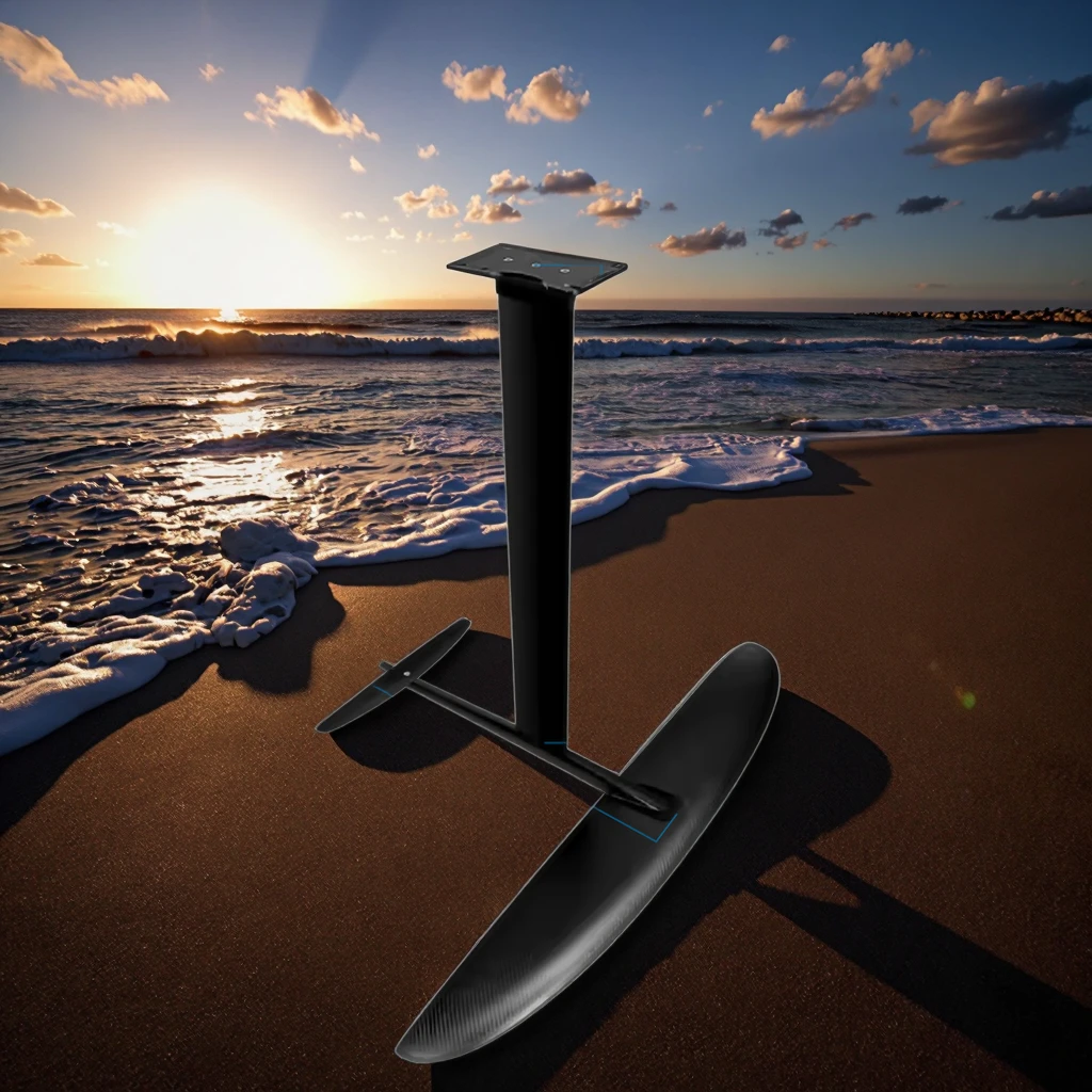 CY 1050 Hydrofoil شعار قابل للتخصيص نفخ مجلس مضخة ألياف الكربون الصلب سوب خفيفة الوزن معدات الرياضات المائية ل