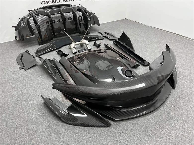 For Mclaren 540C 570S 570GT Car Body Kits Update To 600LT DRY Carbon Fiber Full Bodykitcustom