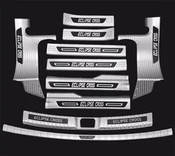 For Mitsubishi Eclipse Cross 2018-2021 stainless steel threshold trunk threshold guard plate anti-scratch protection car styling
