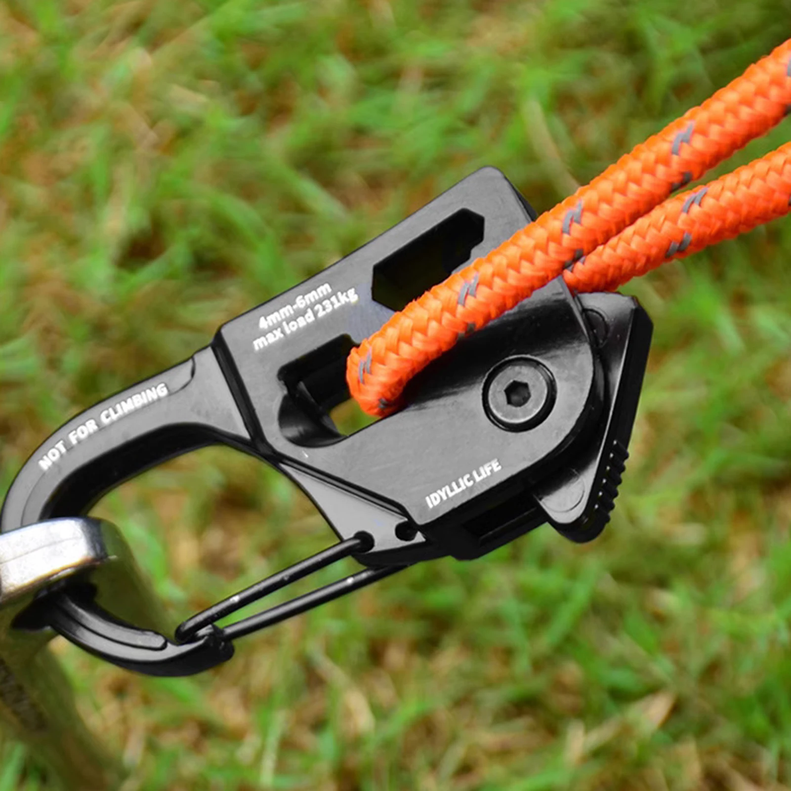 Tent Guy Ropes with Adjuster with High-Durability and Strength Multifunction Rope Suitable for Outdoor Activities