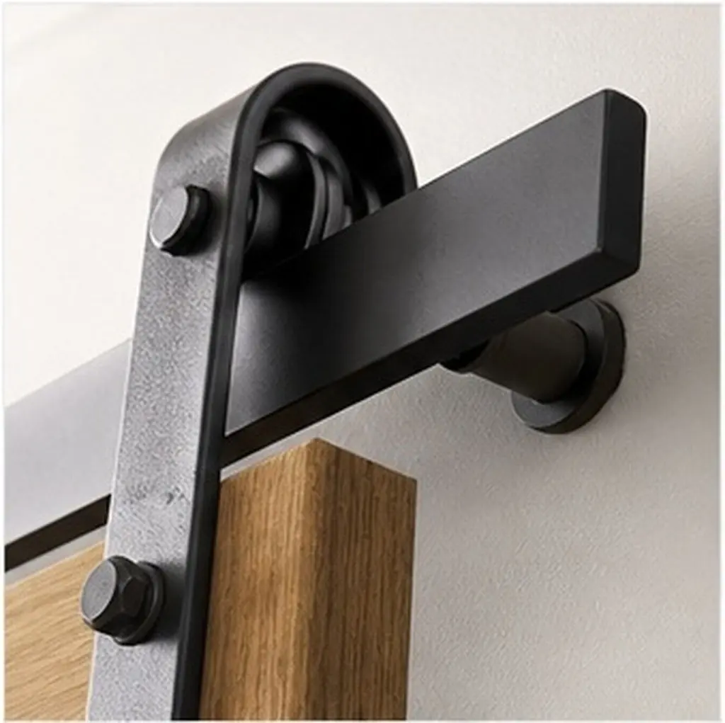 4 pcs Black Rubber Gasket Seals for Barn Doors – Halloween Christmas New Year Decor & Interior Hardware