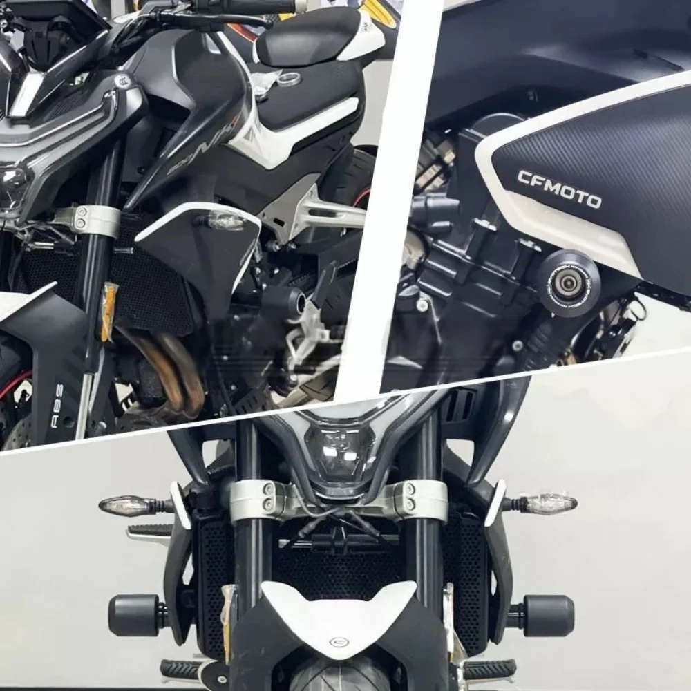 Crash Sliders PER CFMOTO 800NK Copertura di protezione del motore Paratelaio Crash Pad Protezione dalla caduta Guard CF800-7 Accessori