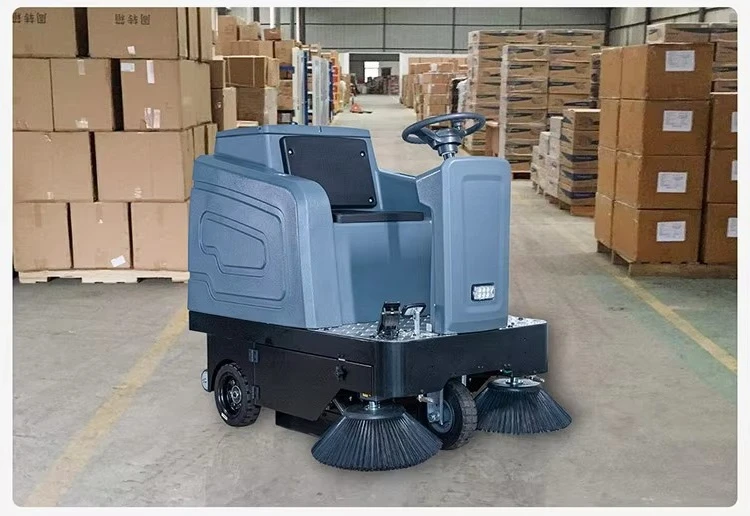 ورشة عمل صناعية آلة كنس الطرق معدات تنظيف الأرضيات الصناعية