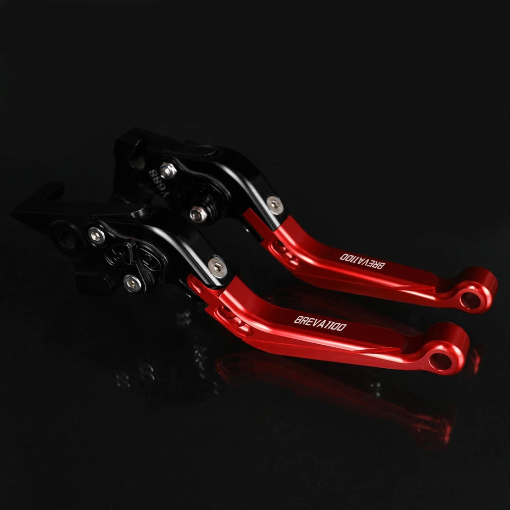 

FOR Moto Guzzi BREVA 1100 2006-2012 2011 2010 2009 2008 BREVA1100 Motorcycle accessories Folding Brake Clutch Levers Adjustable