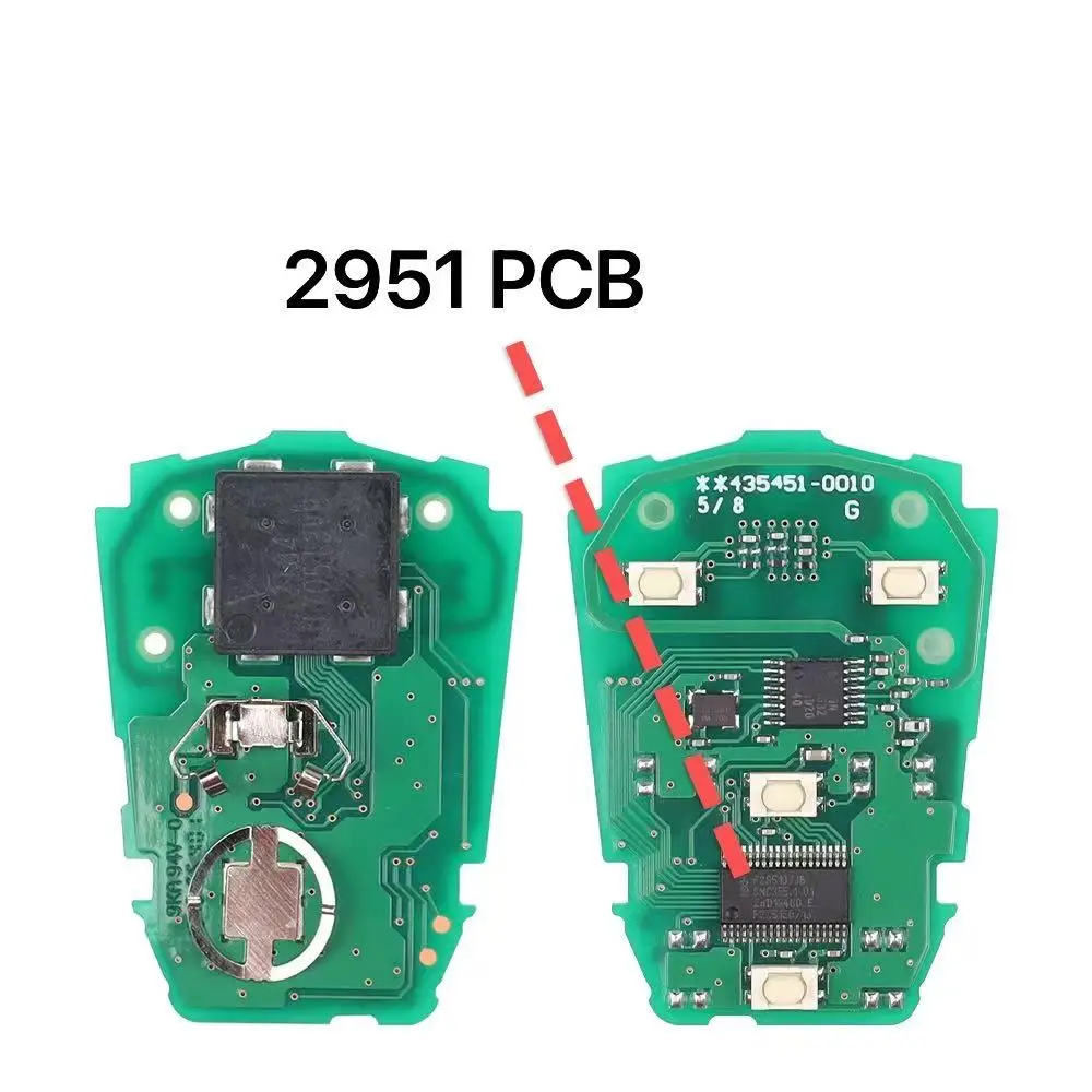 レオ FCC:HYQ2AB/HYQ2EB 315/433MHz ID:46CHIP 車 Samart リモートキー オリジナルキー用 キャデラック エスカレード ATSL CT6 ESV XTS CTS CT6