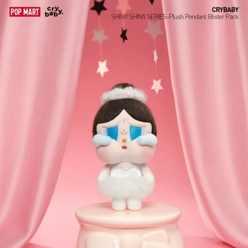 

POP MART CRYBABY SHINY SHINY Series Оригинальная серия: Плюшевая кукла-подвеска, милая аниме-фигурка, игрушки-сюрпризы в закрытой коробке, таинственная коробка, пакет-сюрприз