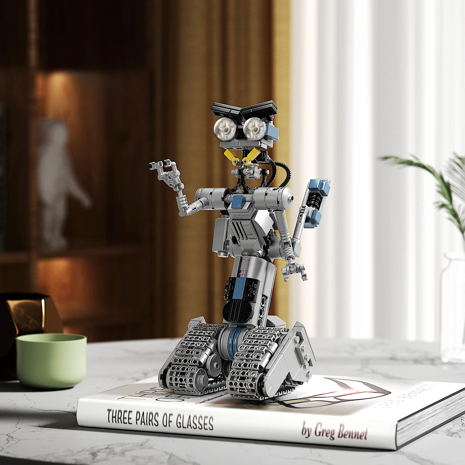 

Buildmoc Johnny No.5 Роботы Номер Пять Фигурок Робот 387 ШТ Кирпич MOC Набор Строительные Блоки Наборы Игрушки для Детей Подарки Игрушки