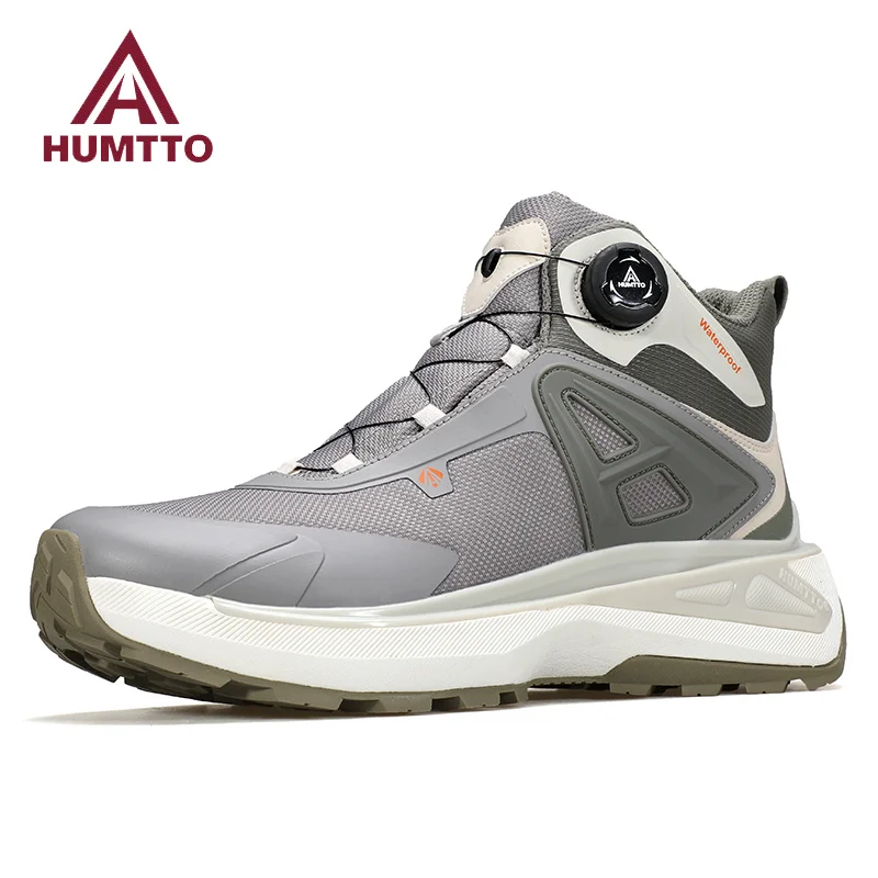 

HUMTTO Winter Trekking Boots Breathable Hiking Shoes for Men Outdoor Camping Men's Sports Shoes Non-slip Casual Sneakers Man