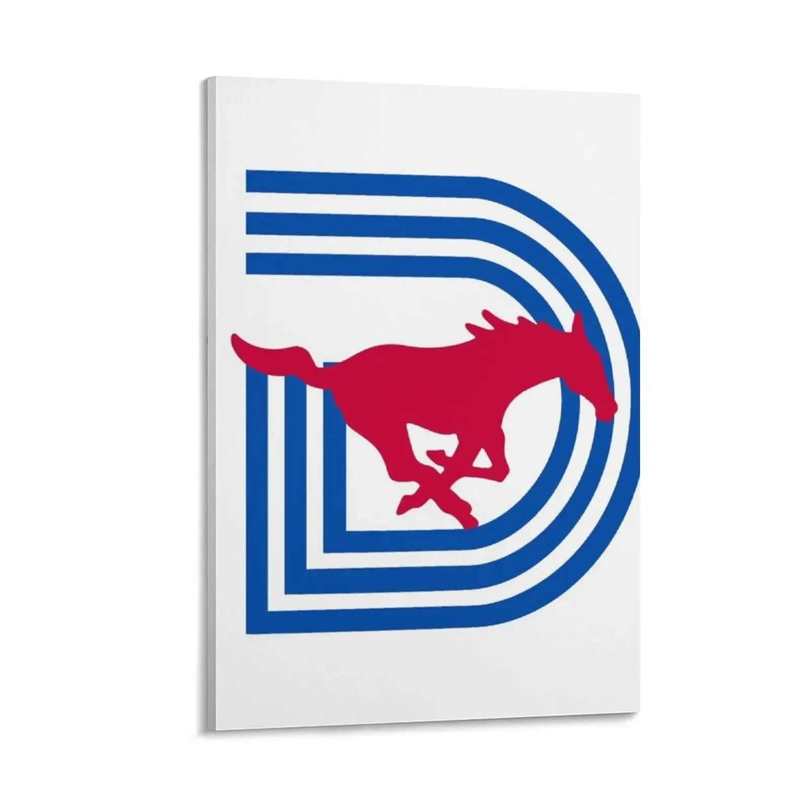 

SMU Triple D Logo Canvas Painting room decorations for men Decoration for home wall decoration