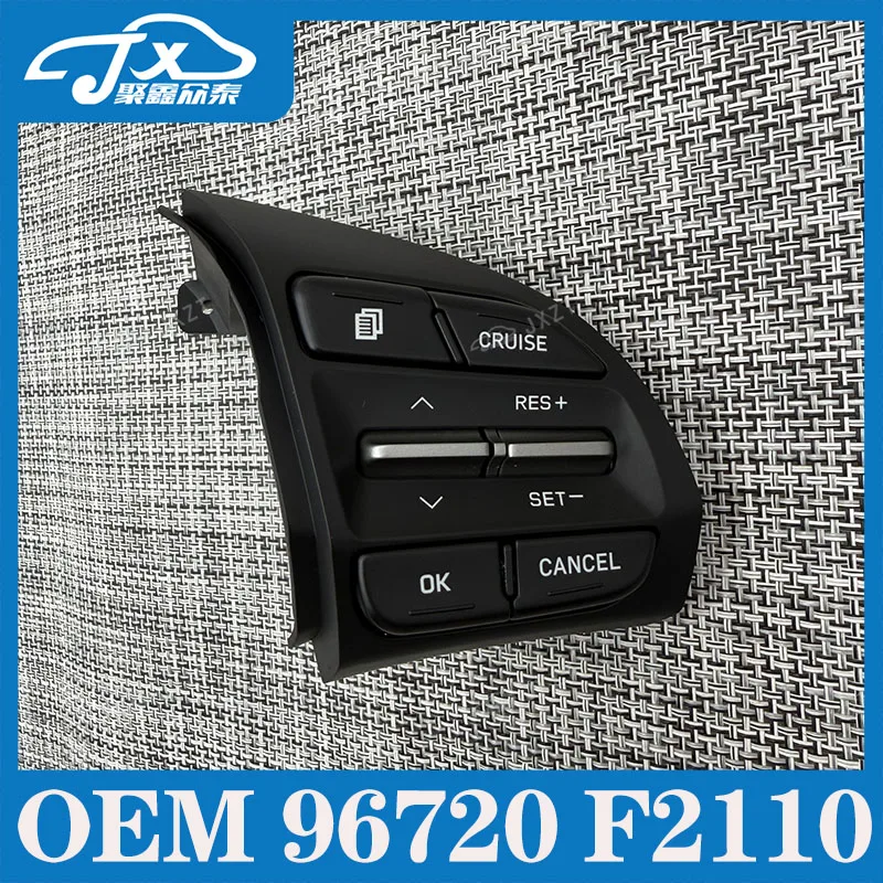 Button Switch For Hyundai Elantra 1.6 2019-2020 Avante Cruise Control Multifunction Steering Wheel Car Accessories 96720-F2110