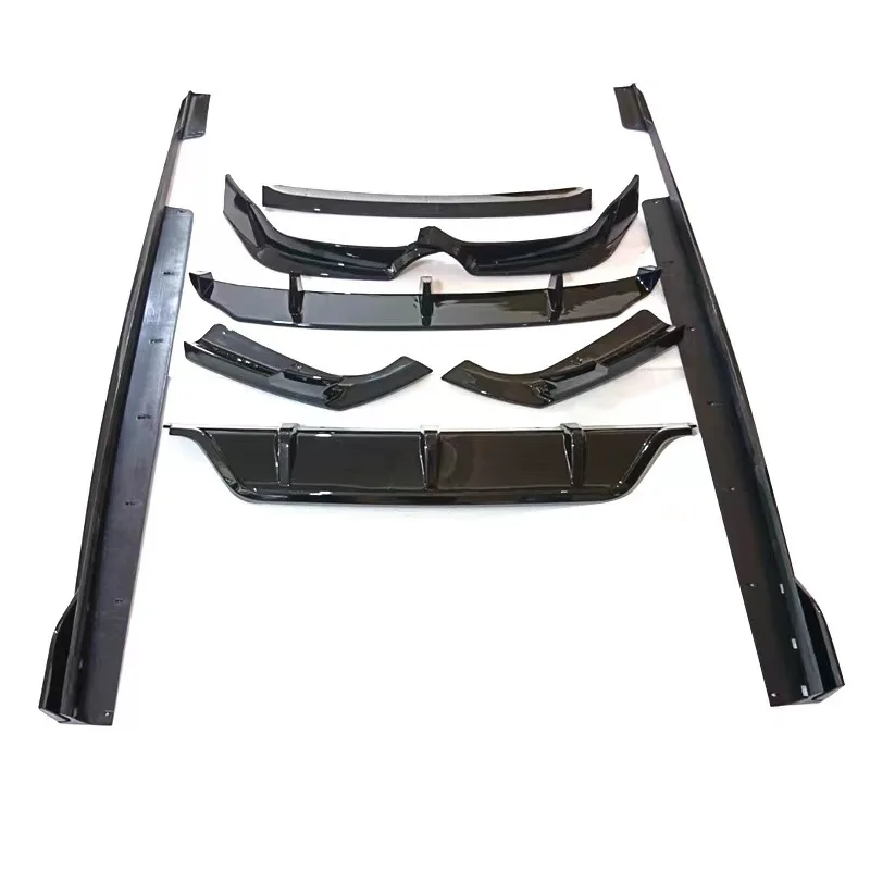 

Подходит для BMW X6 G06 Black Warrior 2020-2023 гг., трехсекционный задний спойлер для губ