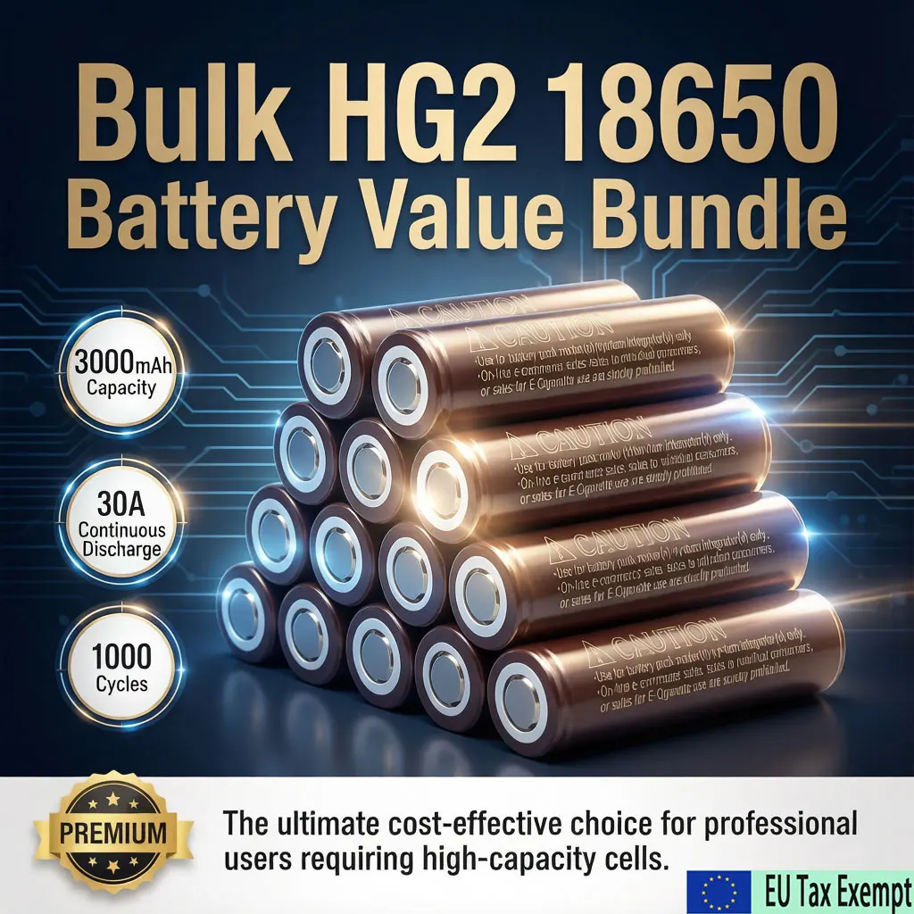 Batterie rechargeable pour tournevis HG2 3000mAh 3.7V 18650, courant élevé 30A + batterie Li-ion DIY, batterie lithium-ion