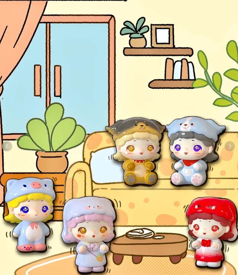 

Коллекционная фигурка Manman Little Cute Farm Adventure Series, слепая коробка, модная игрушка для украшения дома