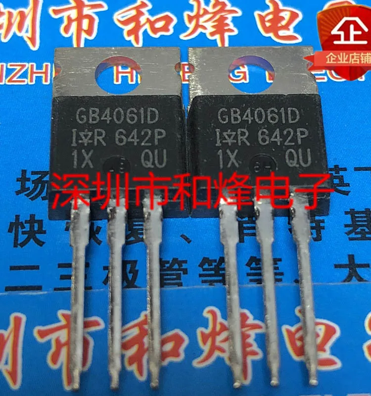 

20PCS/LOT GB4061D IRGB4061D TO-220 600V 18A Datasheet - Electronic Component for Professional Use