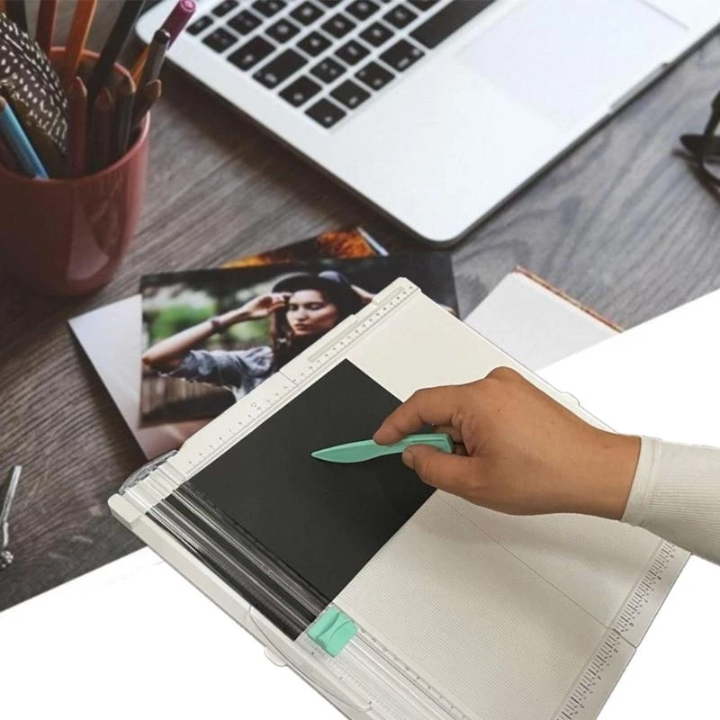 

Anti-Slip Paper Trimmer Scoring Board Transparent Guide Ruler Centimeter Scales,with Transparent Guide Ruler Centimeter Scales