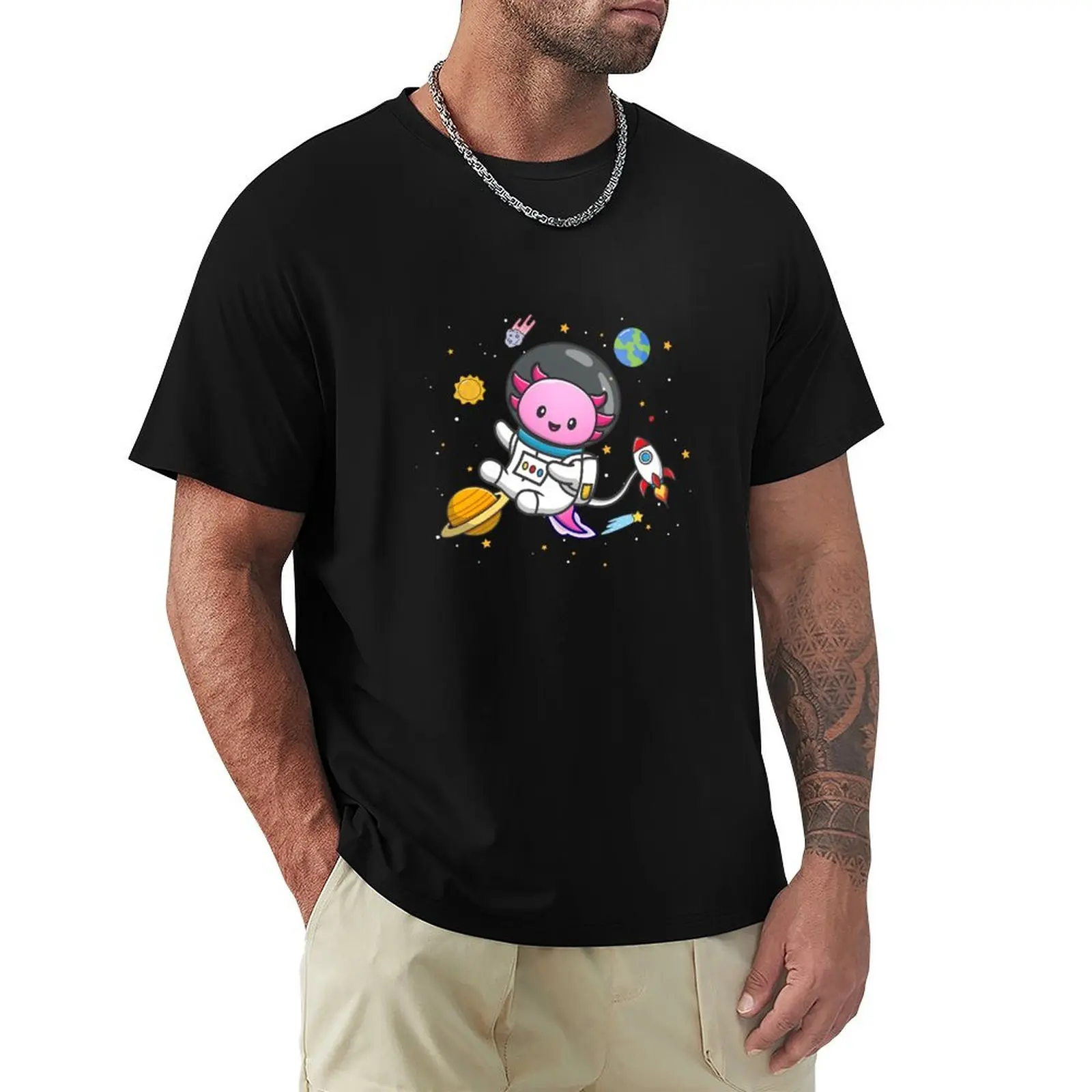 

Axolotl T-Shirt luxury t-shirt anime figures Blouse big and tall t shirts for men