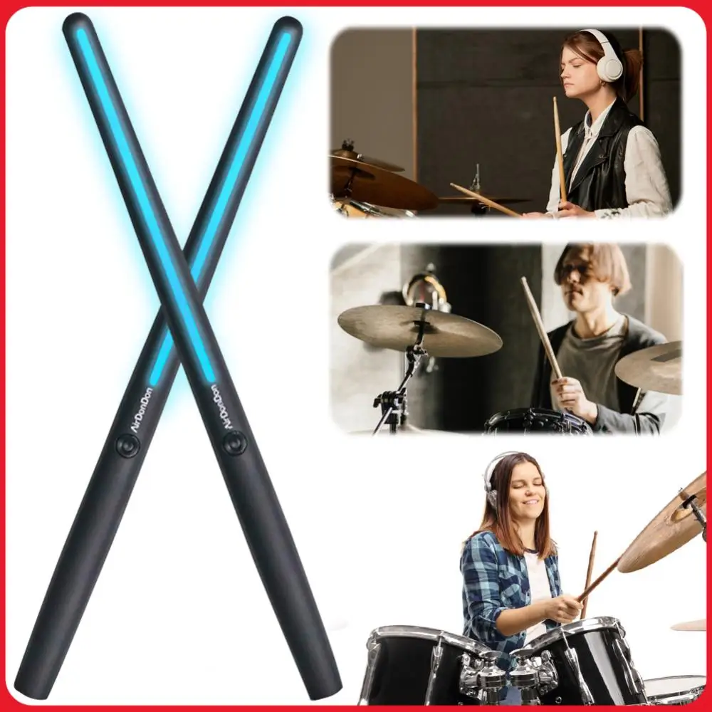 portable-air-drum-set-air-drum-foot-sensor-bluetooth-compatible-electronic-drum-set-realistic-effect-for-beginners-professionals