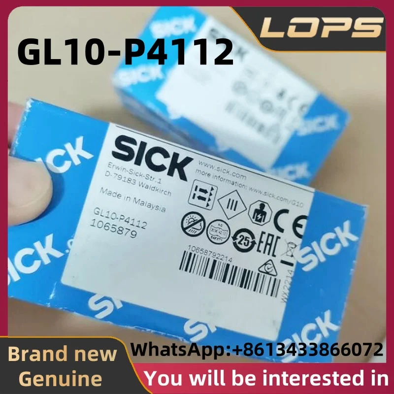 GL10-P4112 Brand new original SICK Photoelectric switch sensor, large quantity in stock, welcome to consult