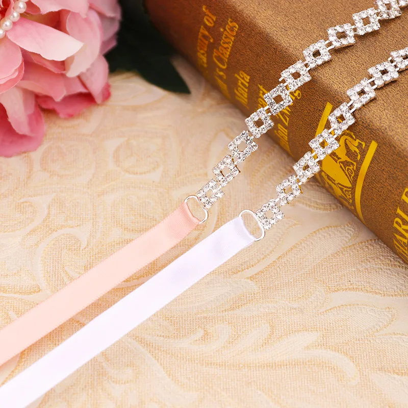 Eleagnt Wedding Chain Belt for Women Rhinestones Crystals Waist Belts for Bridesmaid Dress Gifts for Girls accesorios de la boda