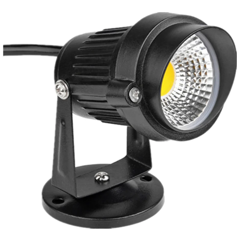 LED Garden lighting 6W 9W 12W RGB DC12V Waterproof Outdoor Lawn Lamp AV85-265V COB 3W Led Spike Light Garden Path Spotlights