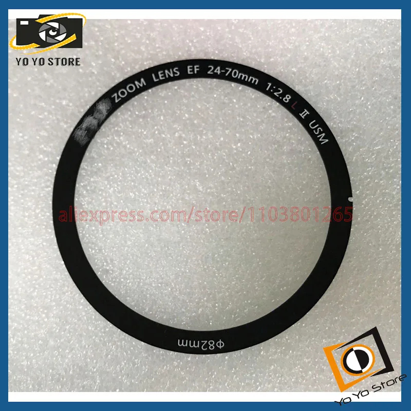 

For Canon 24 70 II Second Generation Front Lens Pressing Decorative Sealing Ring Camera Parts