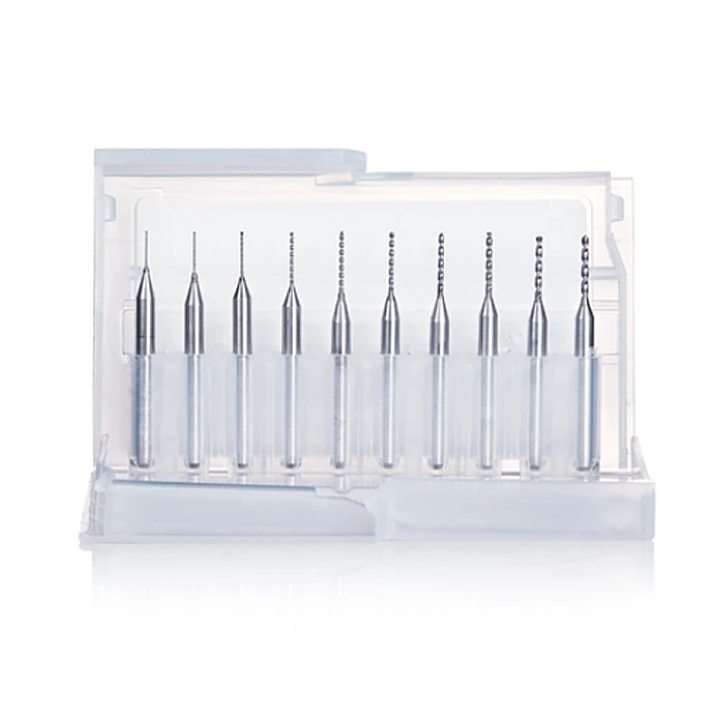 DSPIAE DB-03 Bohrer 0,3–1,2 mm Modellwerkzeug Silber Handwerkzeug Hobbyzubehör 10 Stück/Set – Detail 3