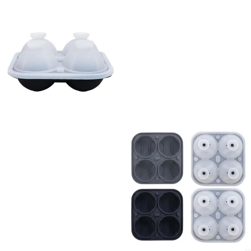 

-бейсбольная плесень силиконовой формы круглого ледяного шарика для уникальной презентации напитков HX6C