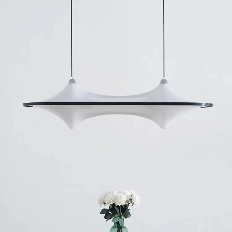 Restaurant chandelier modern minimalist dining table light art dining room light