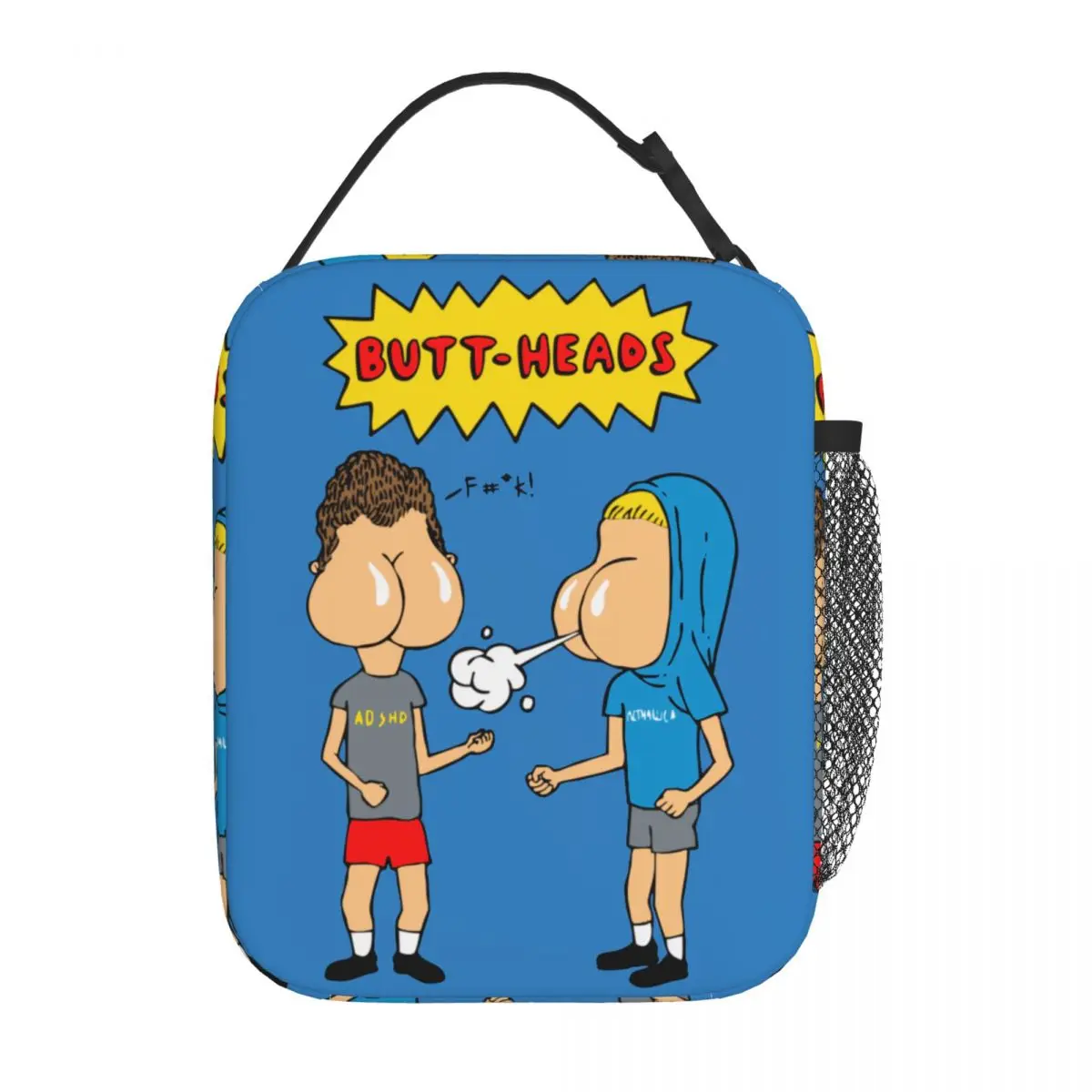 sacos-de-almoco-isolados-buttheads-saco-termico-recipiente-de-refeicao-beavis-e-butthead-90s-cartoon-bb-lancheira-tote-de-alta-capacidade
