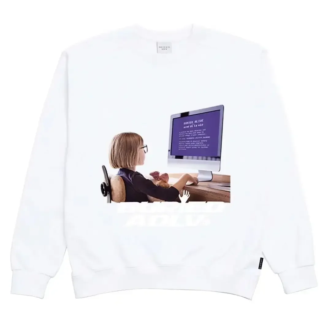 

Korea Fashion Adlv Sweater Couple Spring and Autumn Winter Men and Women 2024 New Trend Sweater Sweater Campus Autumn and Winter