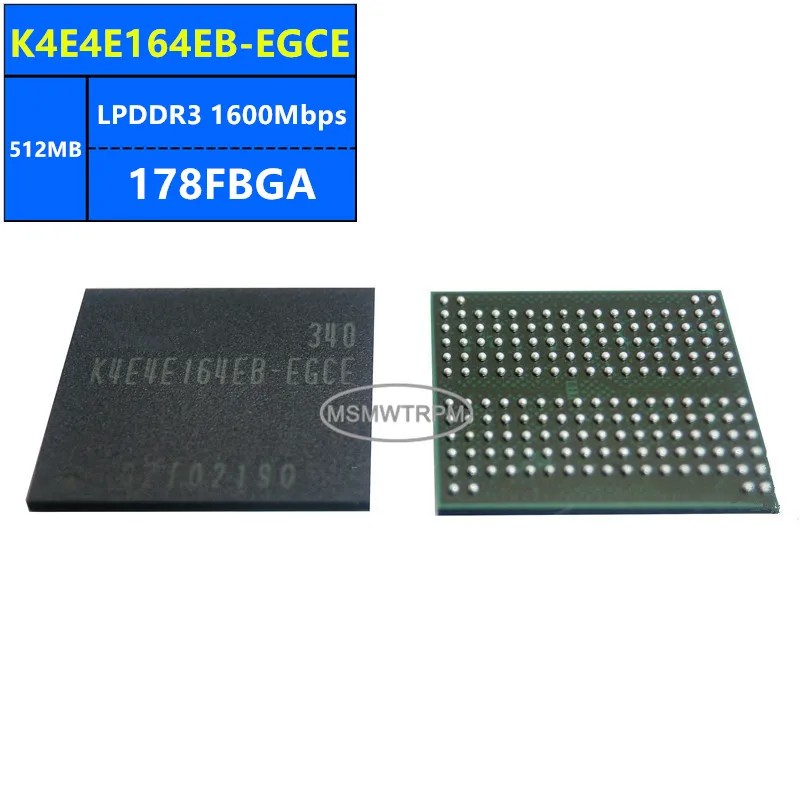 K4E4E164EB-EGCE K4E4E324EB-EGCE LPDDR3 512MB 1600Mbps 178FBGA 4Gb Memory Chip IC Integrated Circuits Brand New Original In Stock