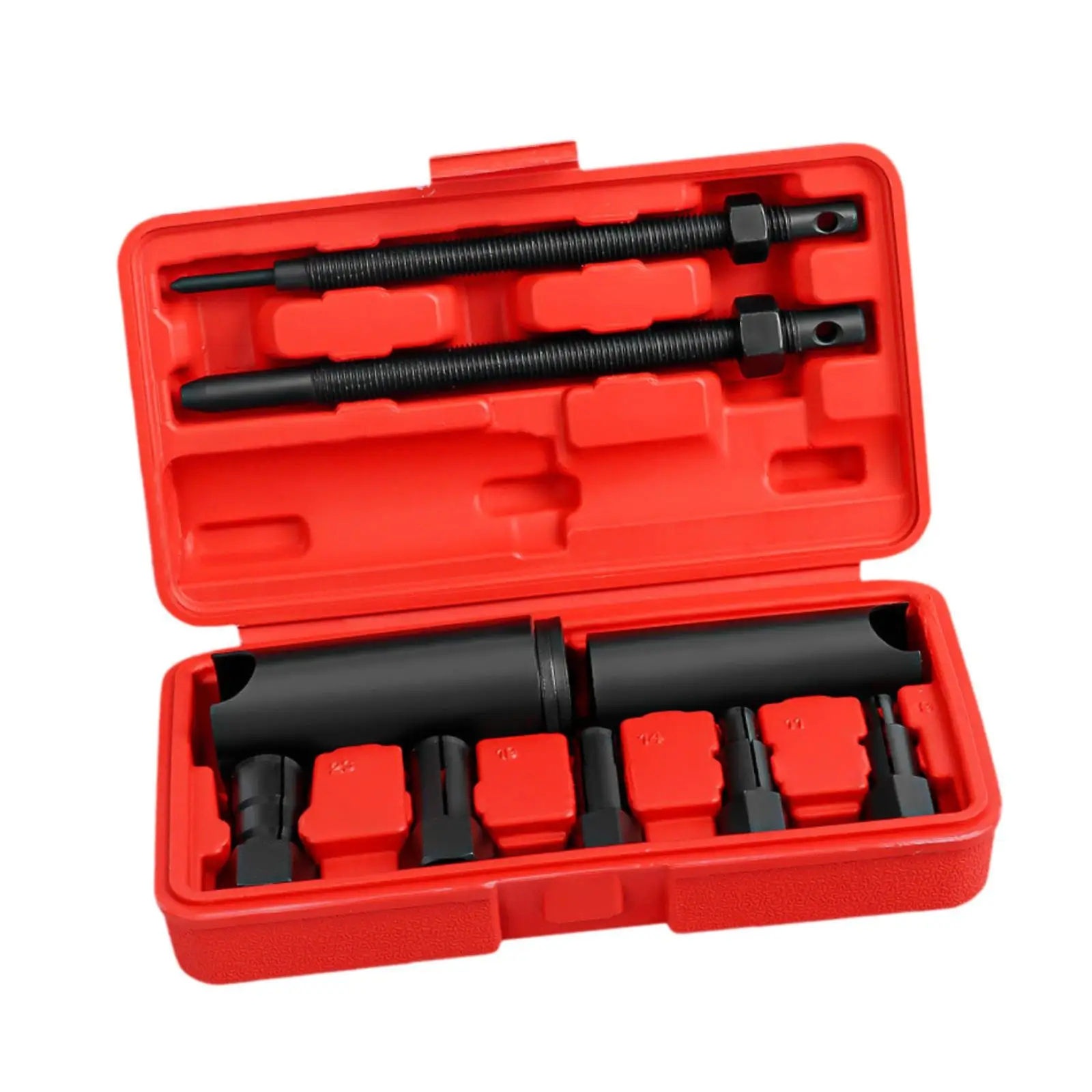 

11Pcs Inner Bearing Puller Tool Set Kit Bearing Disassembly Puller with Carrying Case 1/2" Drive Inner Tie Rod Installation Tool