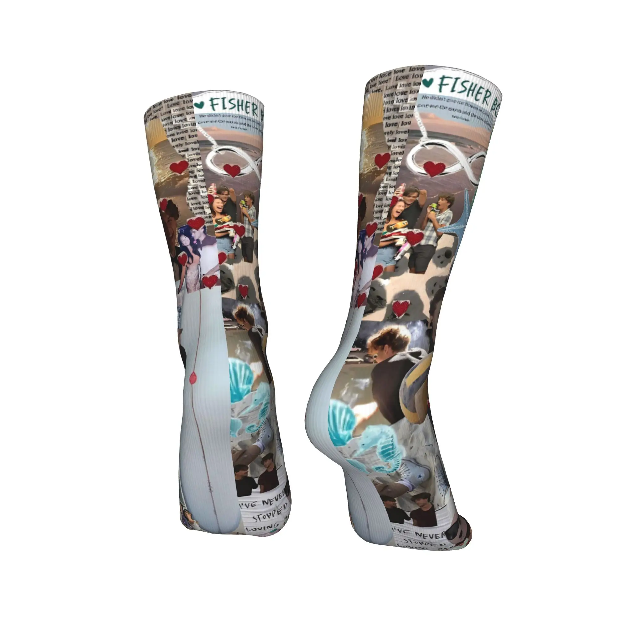 Cousins Beach Team Conrad الصيف تحولت إلى جوارب جميلة جوارب مضحكة للرجال تصميم الخريف جوارب مضادة للانزلاق #4