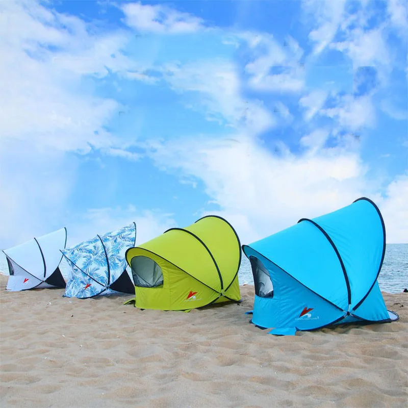 Tienda de campaña de playa automática, carpa de verano, apertura rápida, portátil, Simple, sombra, sol, pesca, parque, ocio, viajes, barbacoa,