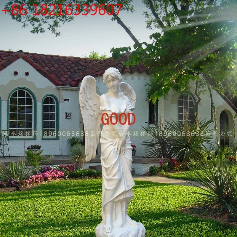

Большая декоративная статуя ангела в европейском стиле для отелей и свадеб