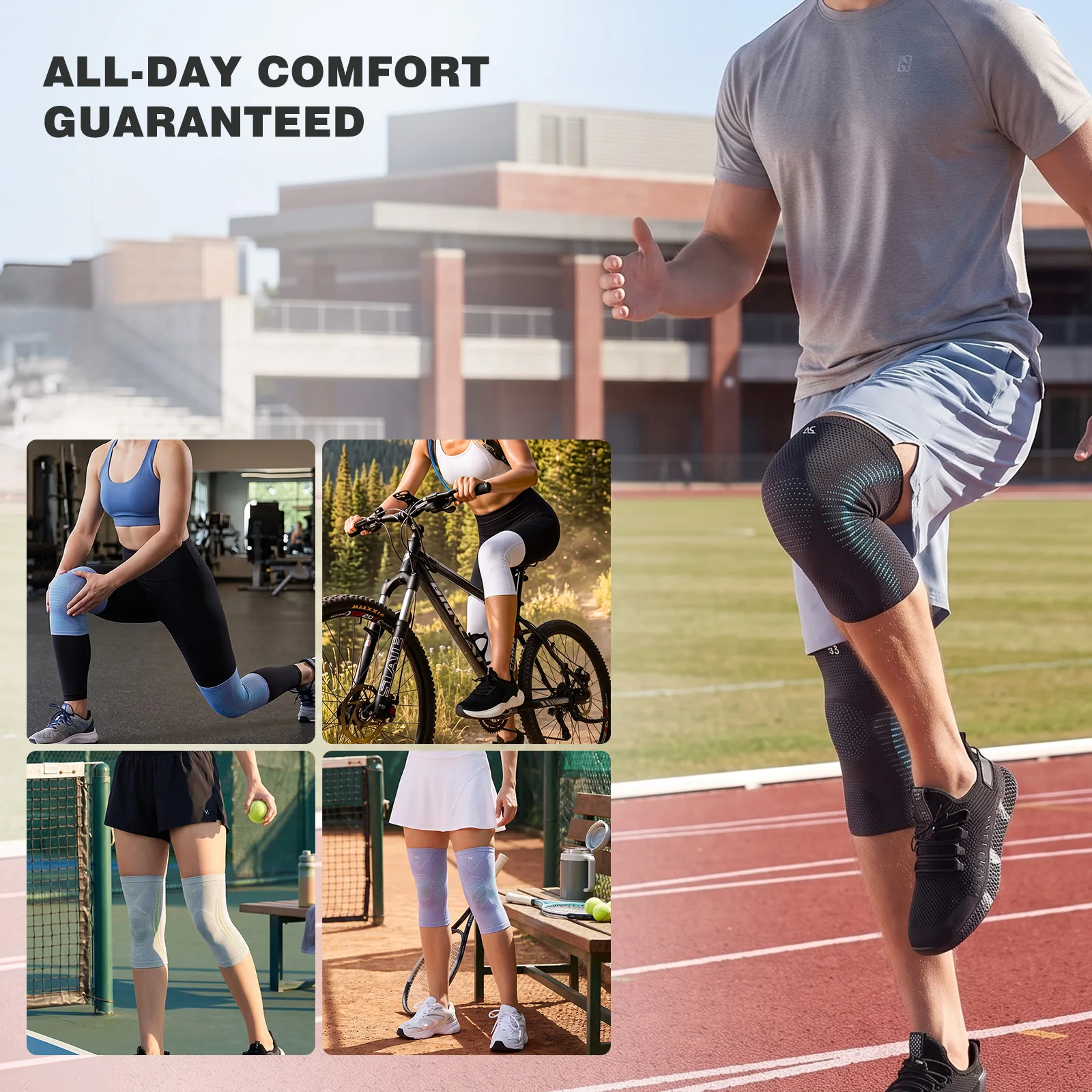 KEEP Compression Knee Braces for Women & Men 2 Pack
