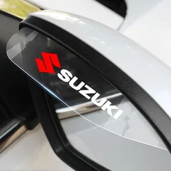Auto Rear View Shade Protector Rainproof Blades Sticker for Suzuki Samurai S-Cross SX4 Swift XL-7 Liana Spresso Celerio Car