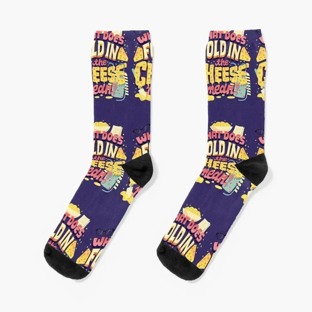 

Fold in the cheese Socks halloween luxury Boy Socks Women's