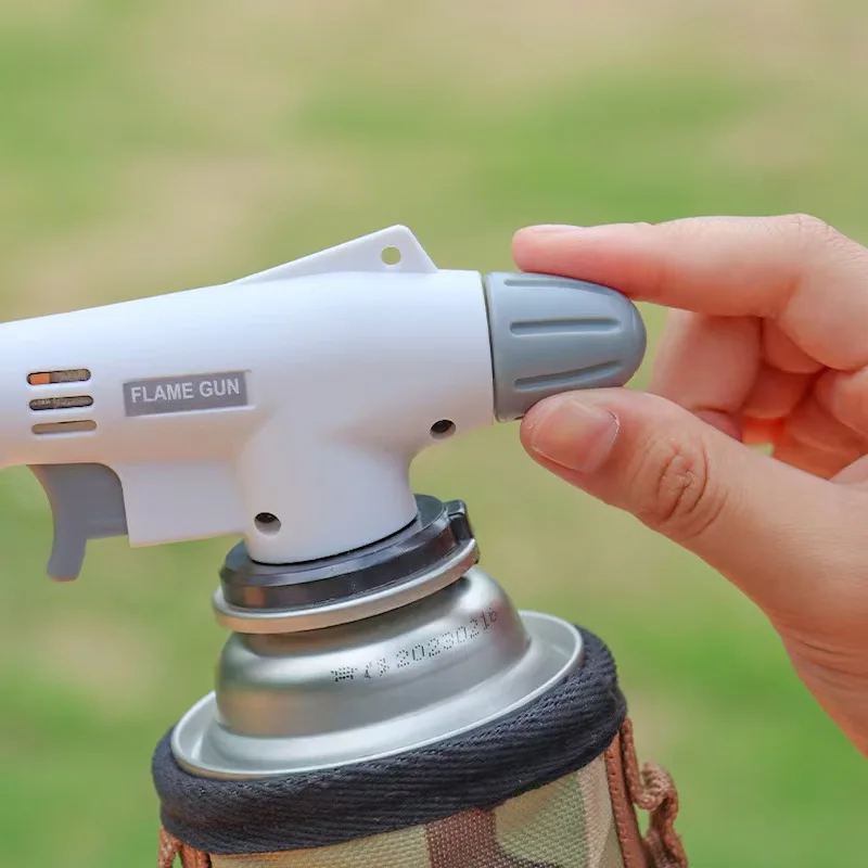 Card burner Outdoor barbecue kitchen baking igniter Flame gun Ceramic core spray gun Small welding torch
