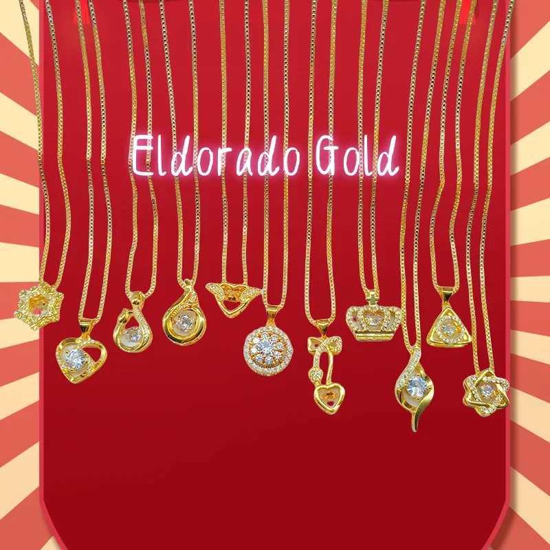 

Изысканное женское ожерелье с подвеской из 18-каратного золота AU750 — дизайн короны с муассанитом и золотым сердцем, подарок премиум-класса на День святого Валентина